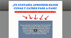 Desktop Screenshot of hacercunas.info